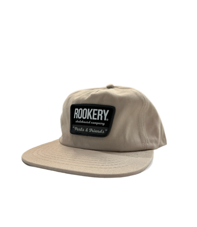 ROOKERY ROOKERY - GAS STATION UNSTRUCTURED CAP (BEIGE)