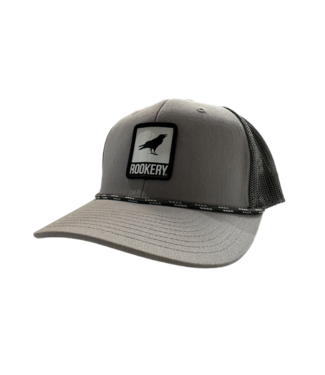 ROOKERY ROOKERY - CORPO ROPE TRUCKER CAP (GREY/CHARCOAL)