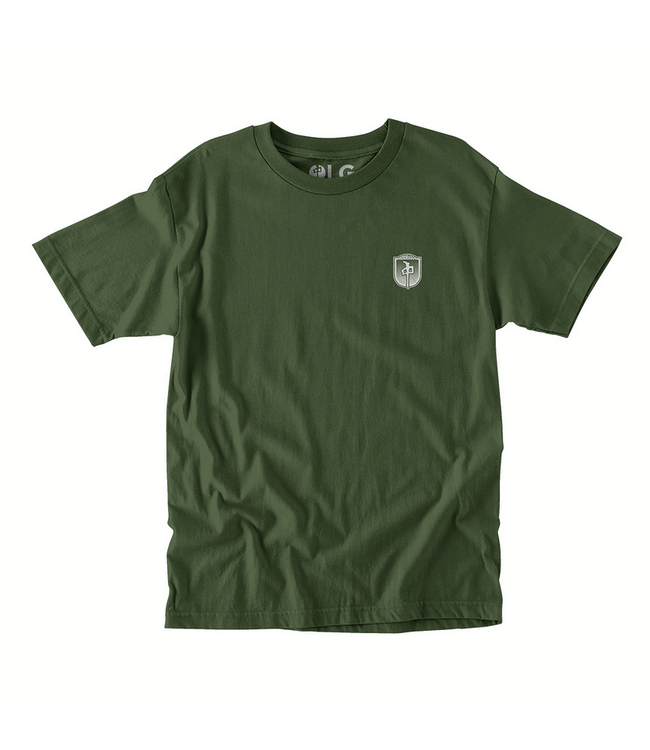 RED DRAGON RDS - ROUNDED T-SHIRT (VERT ARMÉE)