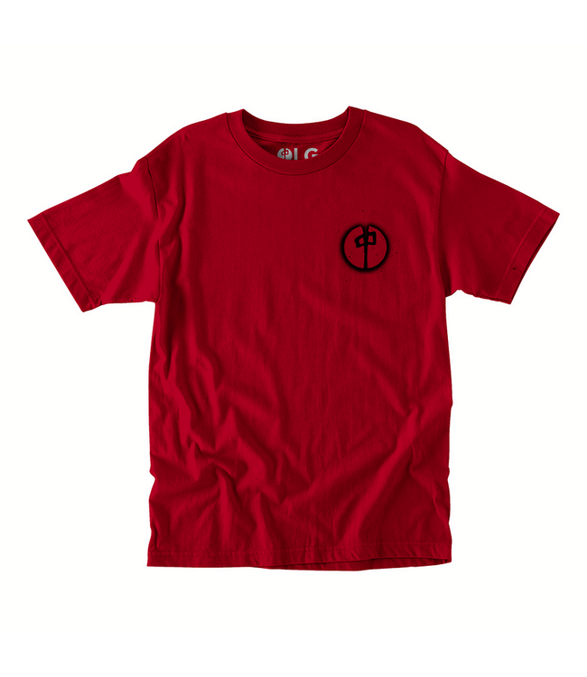 RED DRAGON RDS - SPRAY POINT T-SHIRT (ROUGE)