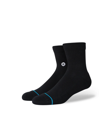 STANCE STANCE - ICON QUARTER 3 PACK (BLACK)