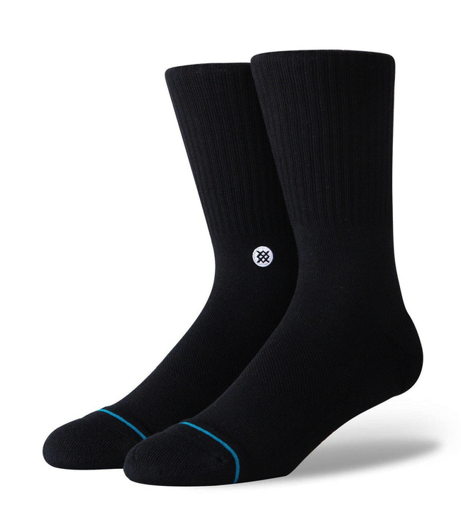 STANCE STANCE - ICON CREW 3 PACK (BLACK)