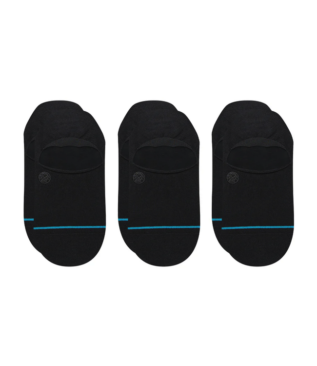 STANCE STANCE - ICON NO SHOW 3 PACK (BLACK)