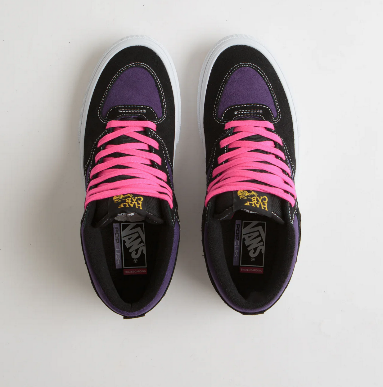 VANS SKATE HALF CAB BLACK PURPLE Boutique ROOKERY skateshop