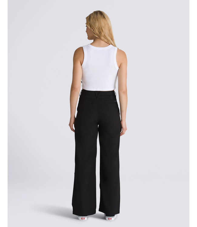 VANS VANS - ALDER PANTALON PLISSÉ DÉCONTRACTÉ (NOIR)