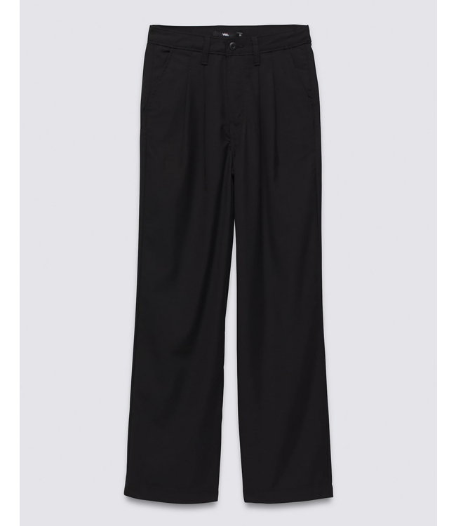 VANS VANS - ALDER PANTALON PLISSÉ DÉCONTRACTÉ (NOIR)