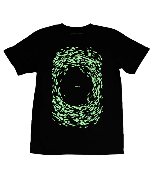 ATLANTIC DRIFT ATLANTIC DRIFT - FISH GLOW TECH TEE (BLACK)