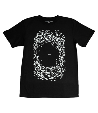ATLANTIC DRIFT ATLANTIC DRIFT - FISH GLOW TECH T-SHIRT (NOIR)