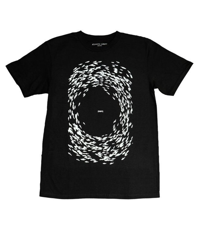 ATLANTIC DRIFT ATLANTIC DRIFT - FISH GLOW TECH T-SHIRT (NOIR)