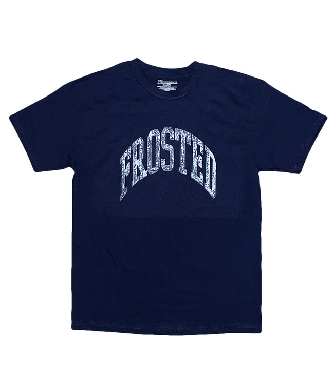 FROSTED FROSTED - VINTAGE UNI LOGO T-SHIRT (BLEU MARINE)