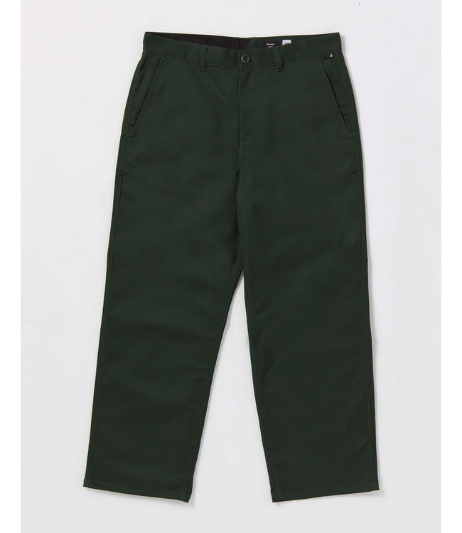 VOLCOM VOLCOM - BILLOW TWILL PANT (DARK FOREST)