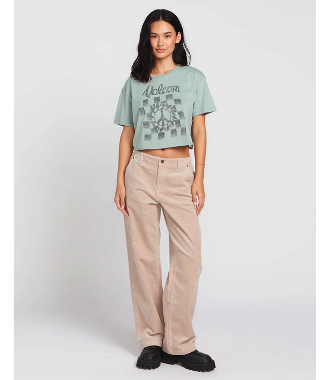 VOLCOM VOLCOM - 1991 STONE LOW RISE CORD PANT (MUSHROOM)