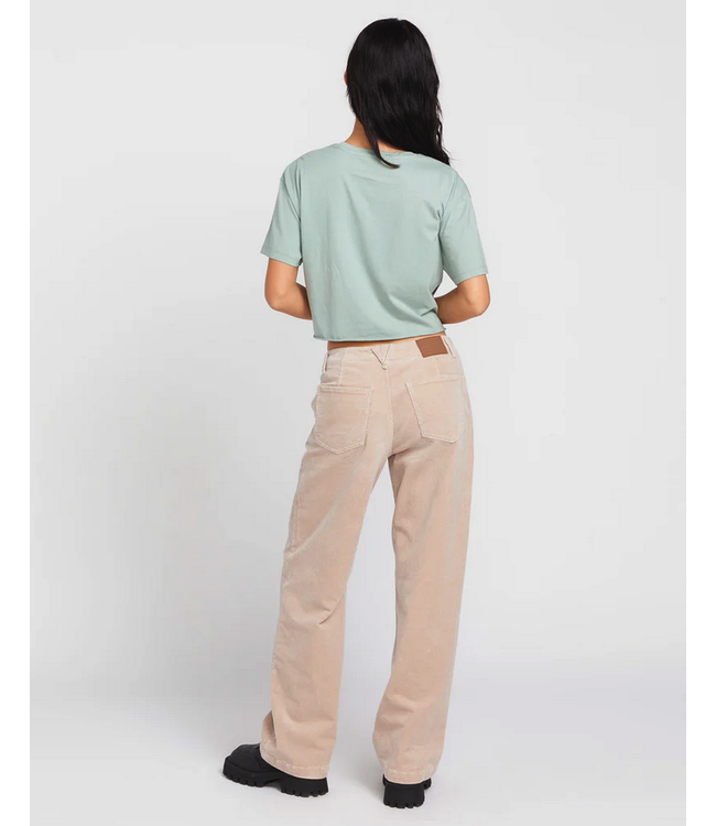 VOLCOM VOLCOM - 1991 STONE LOW RISE CORD PANT (MUSHROOM)