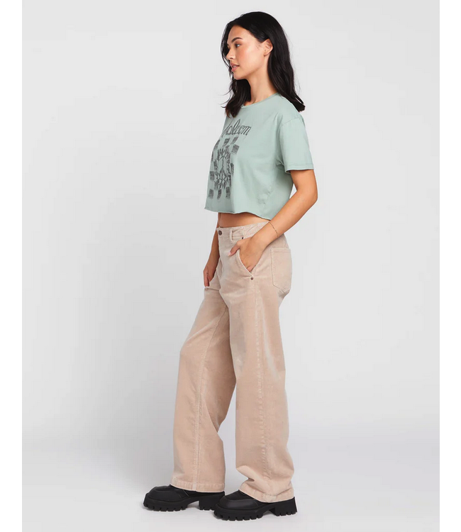 VOLCOM VOLCOM - 1991 STONE LOW RISE CORD PANT (MUSHROOM)