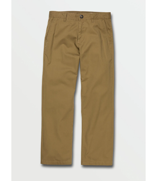 VOLCOM VOLCOM - FRICKIN SKATE CHINO PANT (DARK KHAKI)