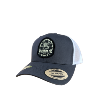 ROOKERY ROOKERY - BUFFET TRUCKER CAP (CHARCOAL/WHITE)