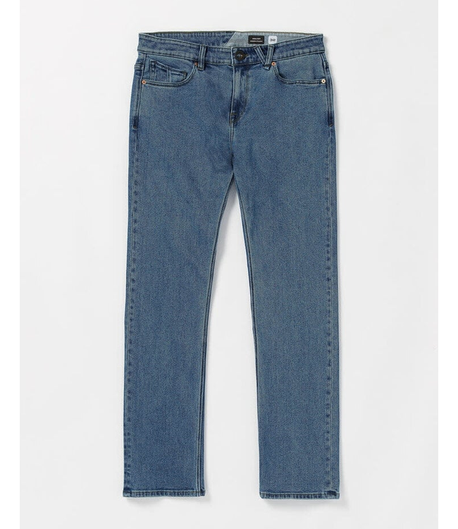 VOLCOM VOLCOM - SOLVER DENIM JEANS (WASHED BLUE)