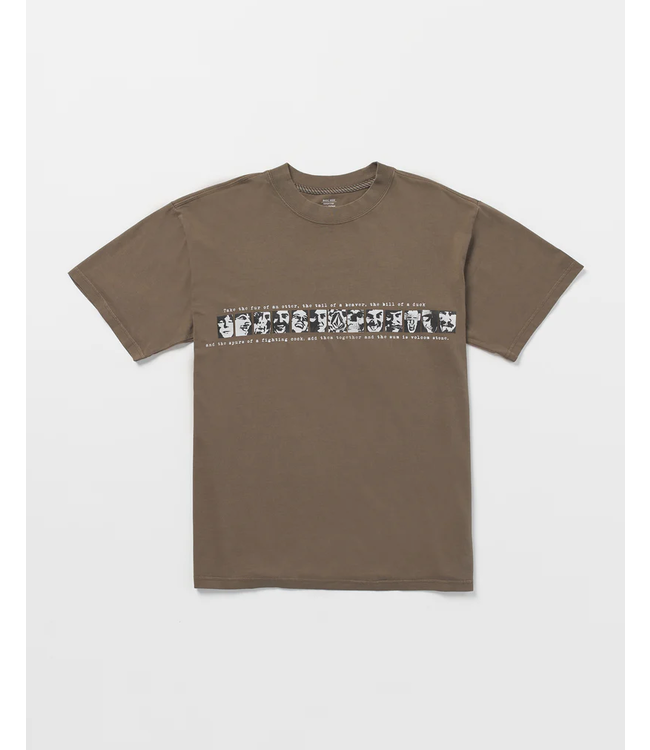 VOLCOM VOLCOM - SKATE VITALS REMY STRATTON T-SHIRT (TERRE NOIRE)