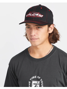 VOLCOM■Hot tune flex-fit cap ■送料込 VOLCOM - HOT TUNE FLEXFIT (BLACK) - Boutique ROOKERY skateshop