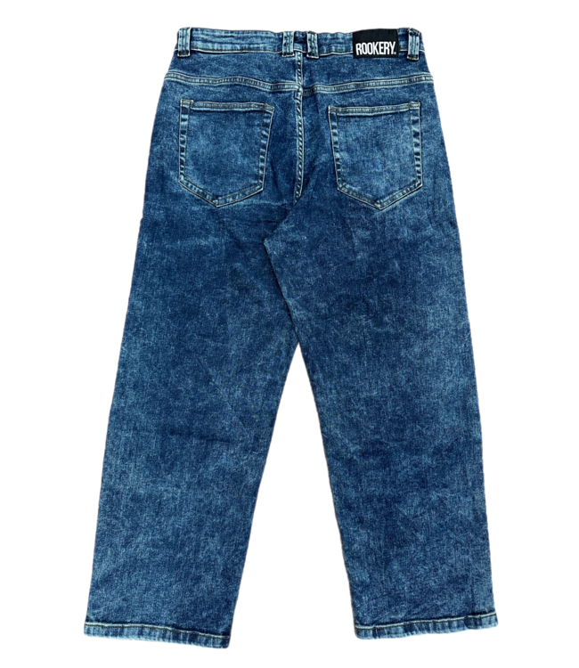 ROOKERY ROOKERY - BAGGY ROOK JEANS (DÉLAVAGE À LA PIERRE BLEUE)