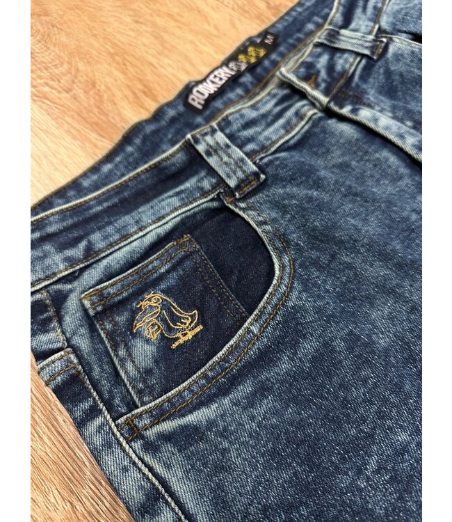 ROOKERY ROOKERY - BAGGY ROOK JEANS (DÉLAVAGE À LA PIERRE BLEUE)