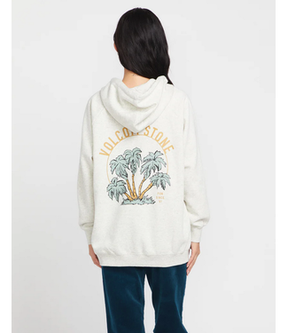VOLCOM VOLCOM - TRULY STOKED BF SWEAT À CAPUCHE (GRIS CLAIR)