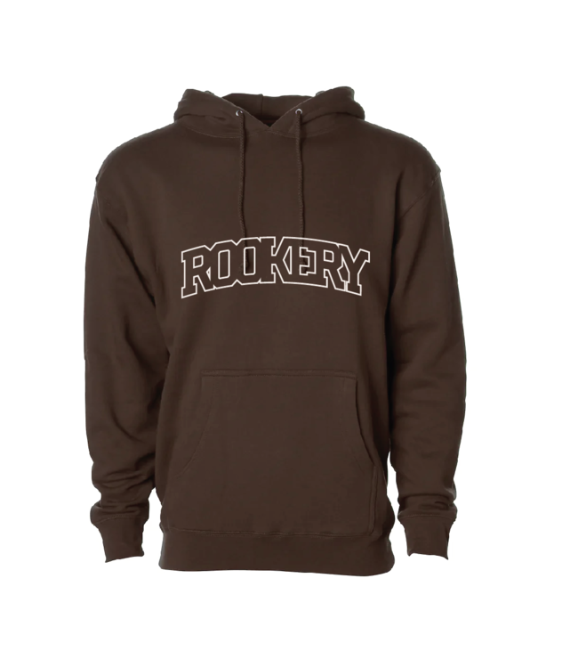 ROOKERY ROOKERY - UNIVERSITY HEAVYWEIGHT HOODIE (CHOCOLATE)