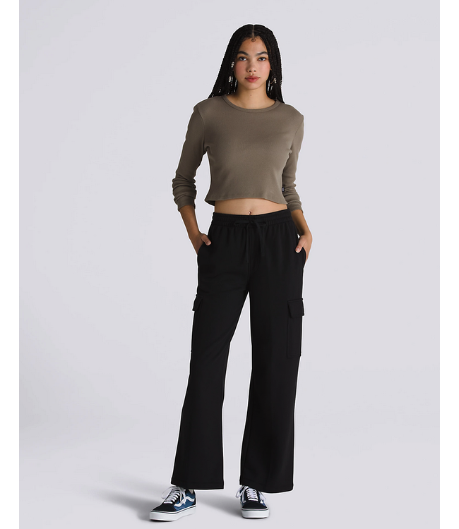 VANS VANS - FRONTSIDE PANTALON DE SURVÊTEMENT CARGO (NOIR)