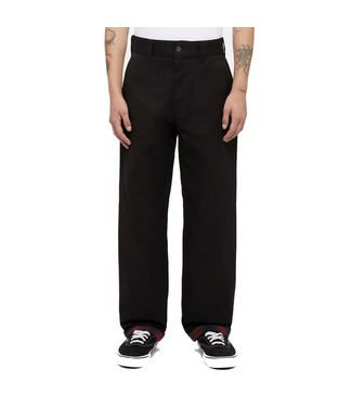 DICKIES DICKIES - SPITFIRE TWILL FLANNEL LINED PANT (BLACK)