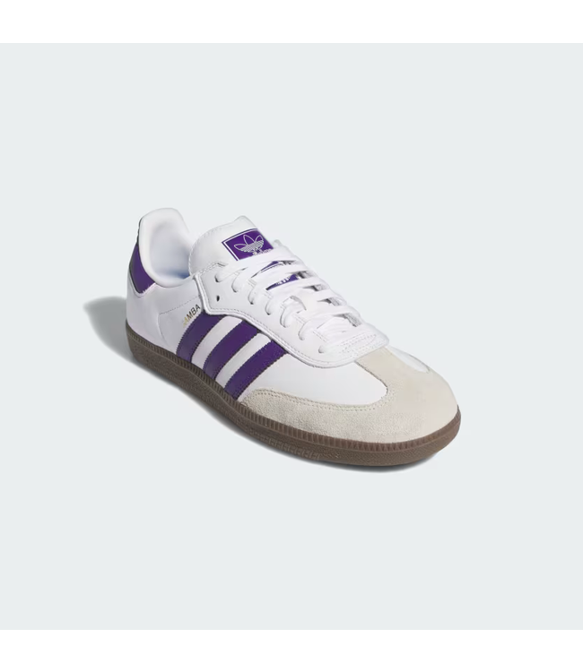 ADIDAS ADIDAS - SAMBA ADV (BLANC/VIOLET/OR)