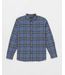 VOLCOM VOLCOM - CADEN PLAID L/S (BLUEBERRY)