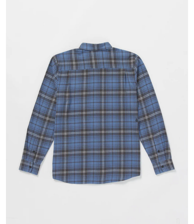 VOLCOM VOLCOM - CADEN PLAID L/S (BLUEBERRY)