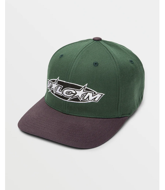 VOLCOM VOLCOM - HOT TUNE FLEXFIT CAP (DARK FOREST)