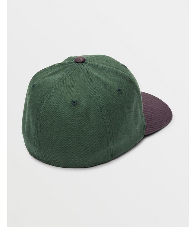 VOLCOM VOLCOM - HOT TUNE CASQUETTE FLEXFIT (FORÊT FONCÉ)