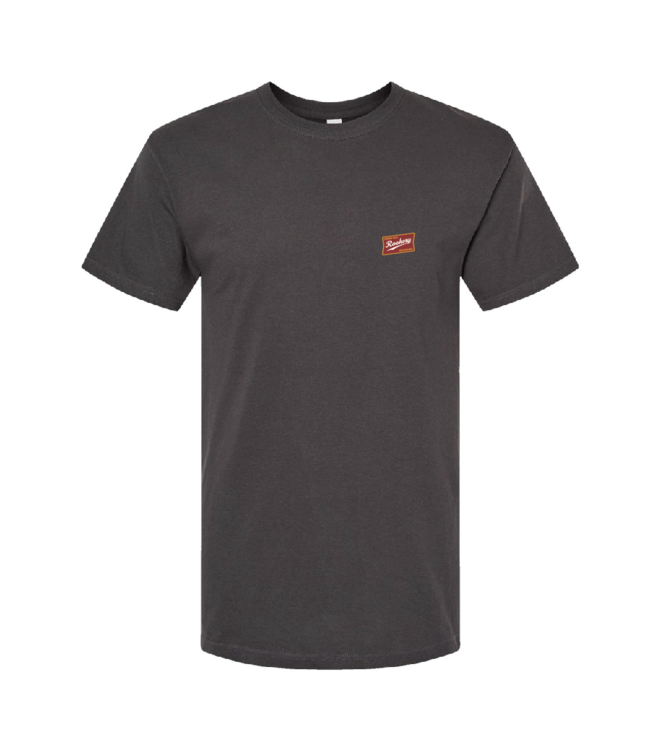 ROOKERY ROOKERY - SMALL BEER LABEL TEE (CHARCOAL)