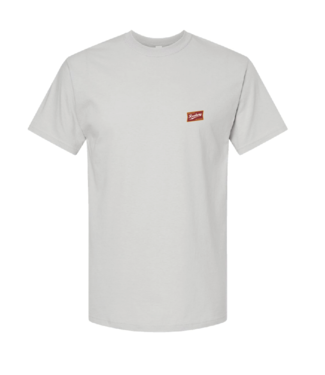 ROOKERY ROOKERY - SMALL BEER LABEL TEE (SILVER)