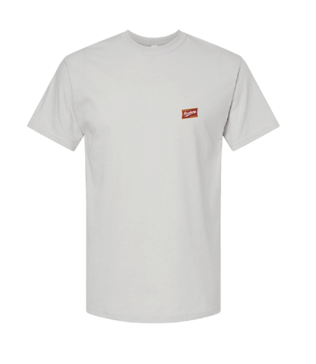 ROOKERY ROOKERY - SMALL BEER LABEL T-SHIRT (ARGENT)