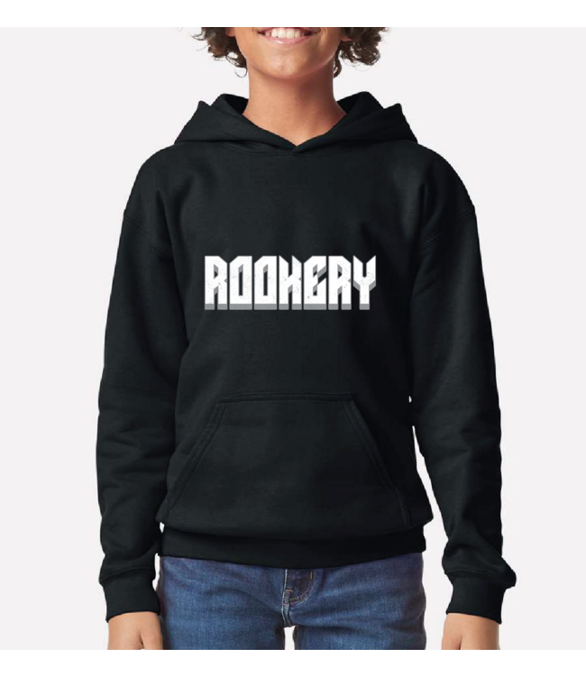 ROOKERY ROOKERY - CASTLE KID HOODIE (BLACK)