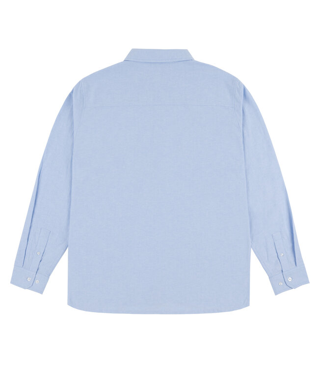 CHAIN TO BANK CHAIN TO BANK - EXPEDITION OXFORD L/S BOUTONNÉ (BLEU CLAIR)