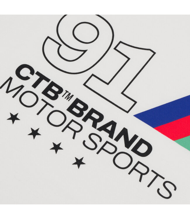 CHAIN TO BANK CHAIN TO BANK - 91 MOTOR SPORT T-SHIRT (BLANC)