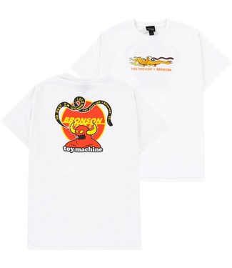 BRONSON BRONSON - TOY MACHINE TEE (WHITE)