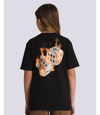 VANS VANS - NO DICE KID TEE (BLACK)