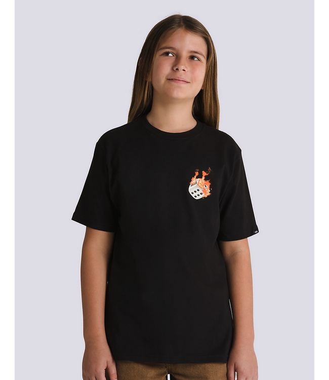 VANS VANS - NO DICE KID TEE (BLACK)