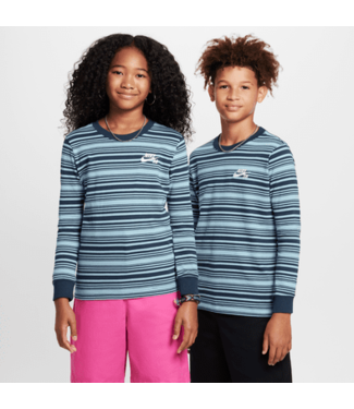 NIKE SB NIKE SB - STRIPE L/S KID TEE (DENIM TURQUOISE)