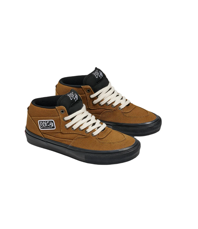 VANS VANS - SKATE HALF-CAB (DUCK CANVAS GOLDEN BROWN)