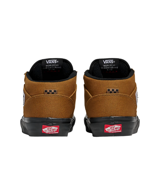 VANS VANS - SKATE HALF-CAB (DUCK CANVAS GOLDEN BROWN)