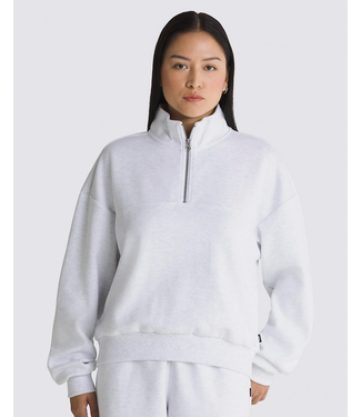 VANS VANS - ELEVATED COL MONTANT DOUBLE TRICOT 1/2 ZIP (CEMENT HEATHER)