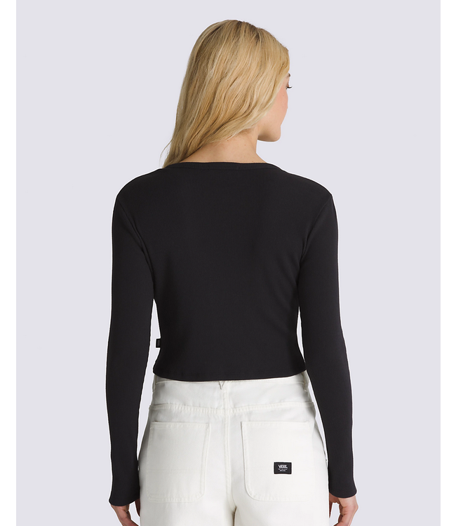 VANS VANS - DREW RIB L/S TOP (BLACK)