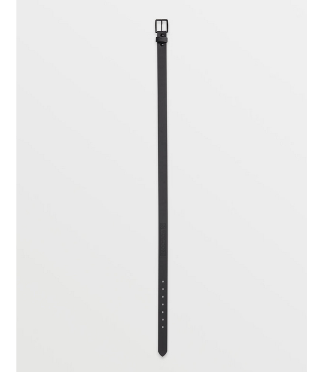 VOLCOM VOLCOM - FLAT BAR PU BELT (BLACK)