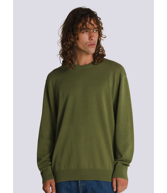 VANS VANS - TACUBA SOLID SWEATER (LODEN GREEN)